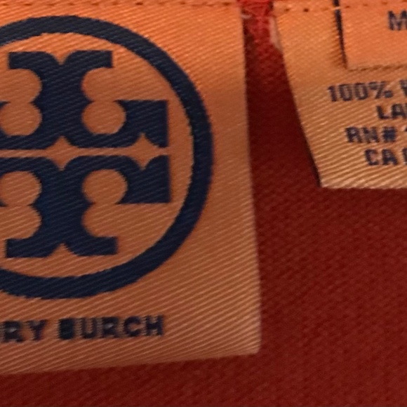 Tory Burch 100% Merino Wool Simone Cardigan Medium - Picture 5 of 8